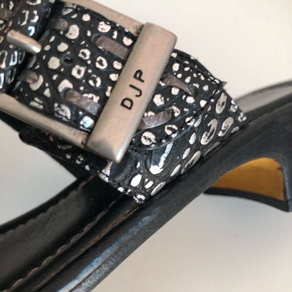 Donald J Pliner Ankara Croc Print Sandals - Picture 4 of 10